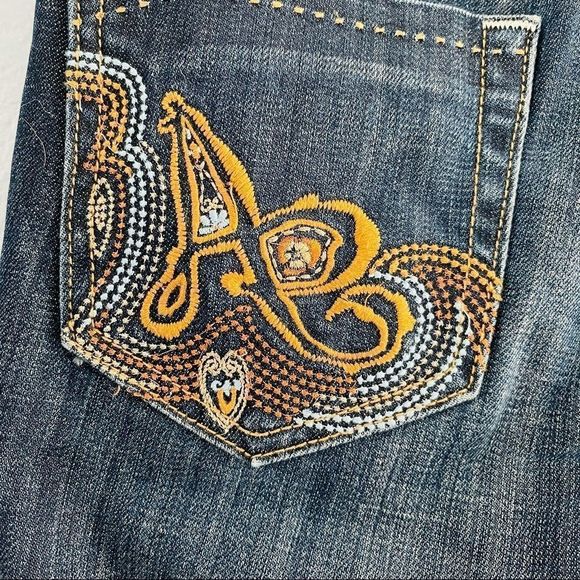 Anoname Bermuda Jean Shorts Dark Denim 25 - Picture 8 of 13